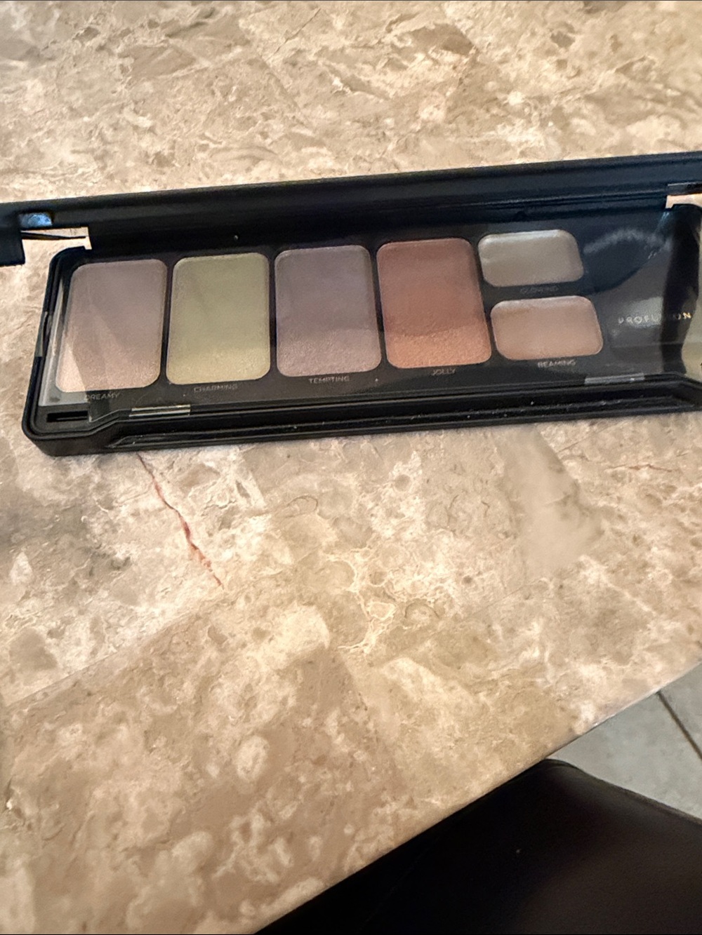 Profusion cosmetics eyeshadows pallet 3 separate pallets in the box
